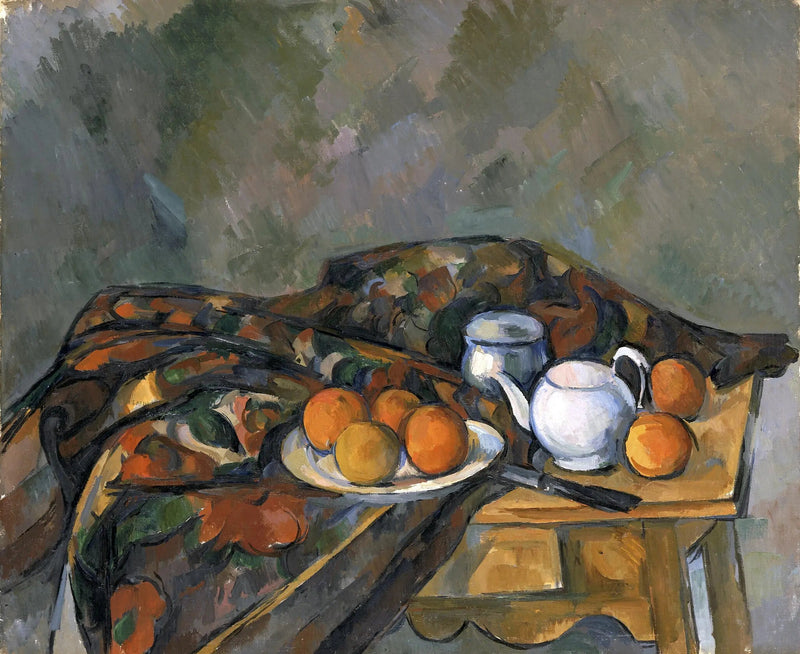 Natura morta con teiera - Paul Cézanne