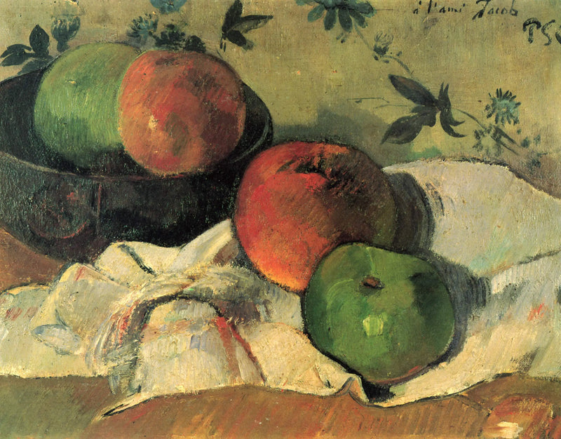 Natura morta con l'amico Jacob - Paul Gauguin