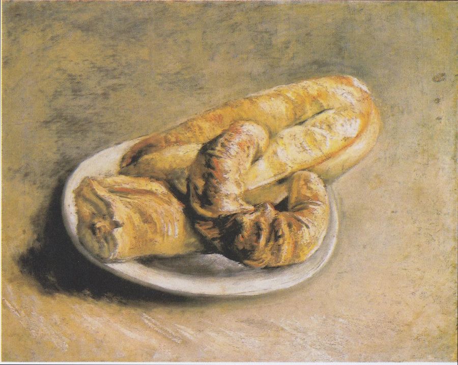 Natura morta, piatto con pane - Vincent van Gogh