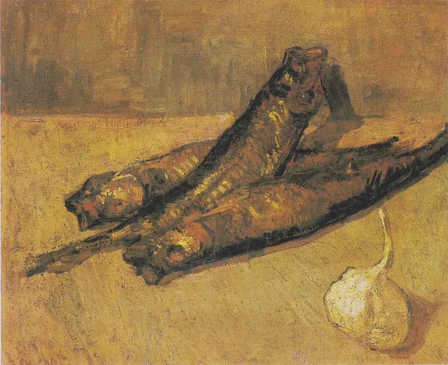 Natura morta con cavolo e aglio-cipolla - Vincent van Gogh