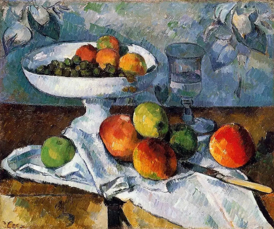 Natura morta con fruttiera - Paul Cézanne