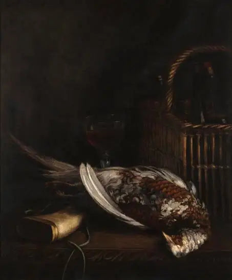 Natura morta con fagiano - Claude Monet