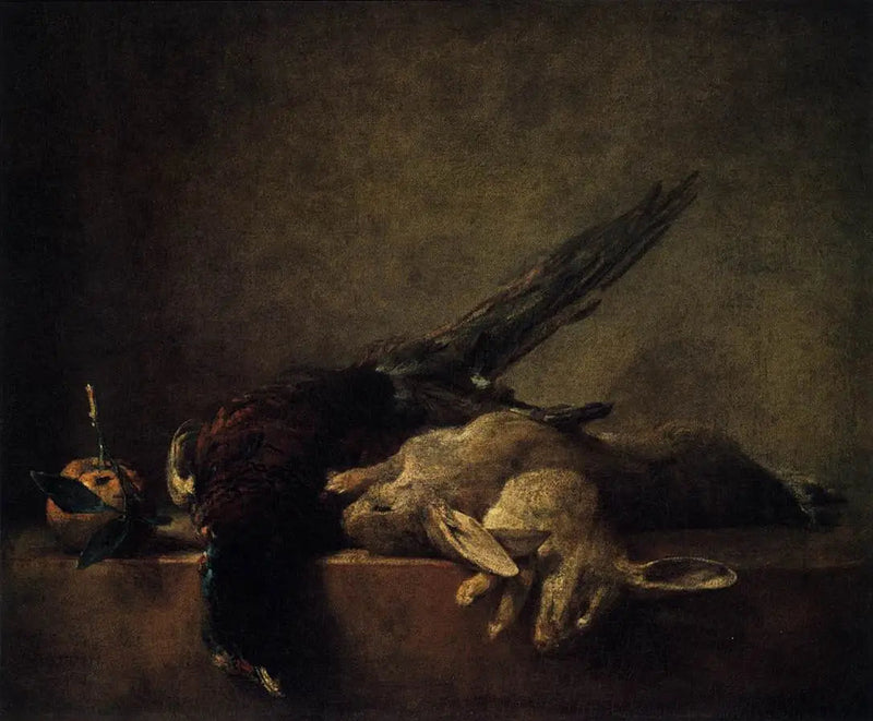 Natura morta con selvaggina - Jean Simeón Chardin