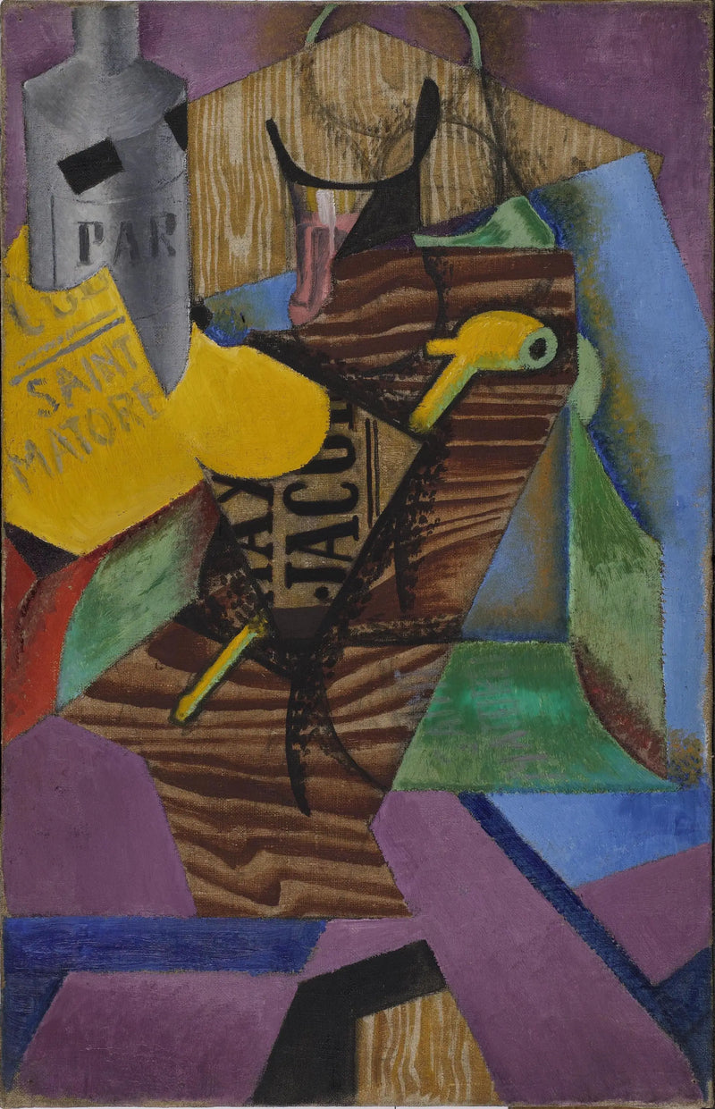 Natura morta con libro - Juan Gris