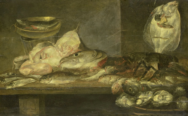 Nature morte au poisson - Alexandre Adriaenssen