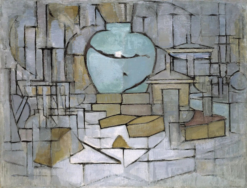 Natura morta con vaso di zenzero II - Piet Mondrian