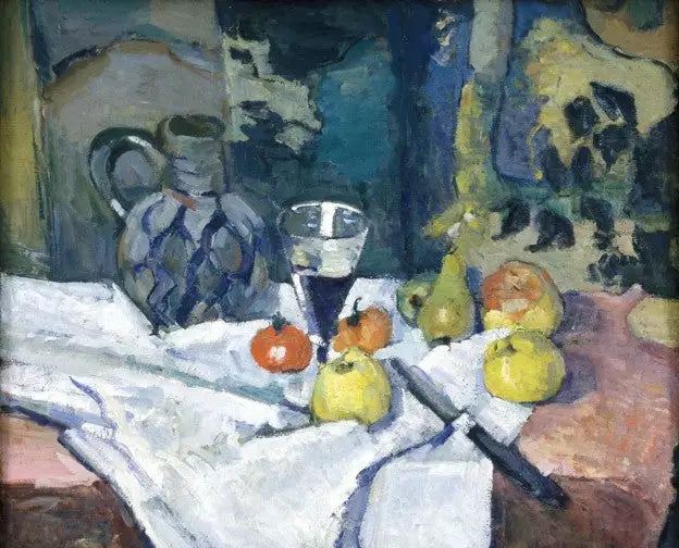 Natura morta con vaso di gres - Paul Cézanne
