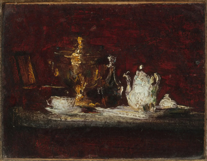 Natura morta con samovar - Henri Fantin-Latour