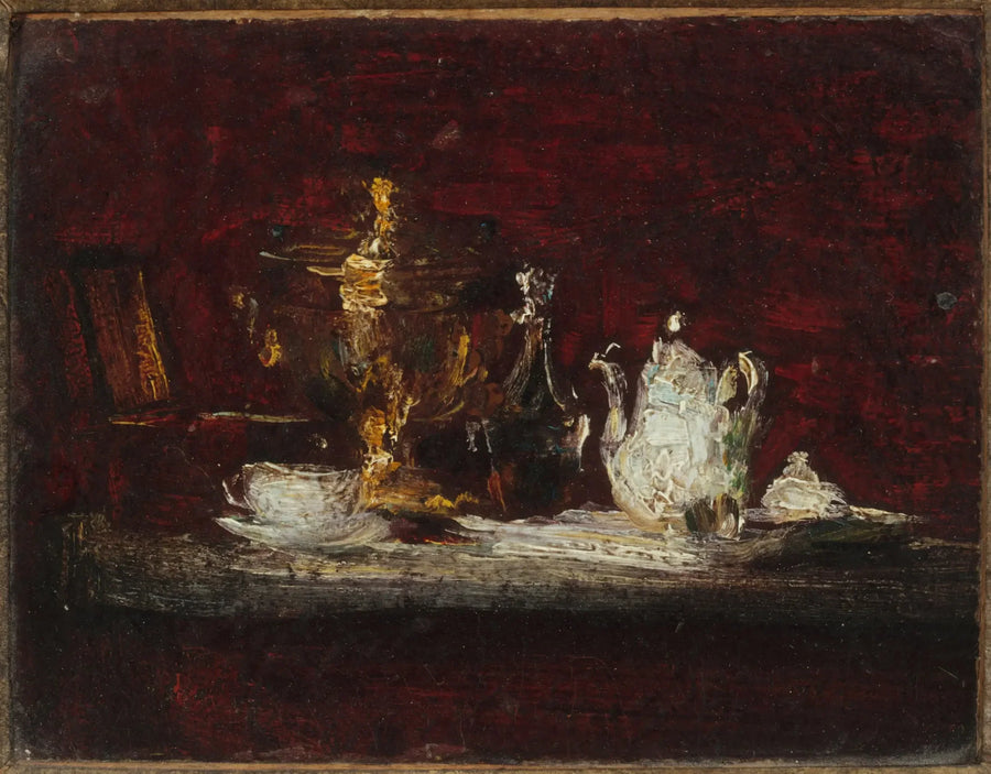 Natura morta con samovar - Henri Fantin-Latour