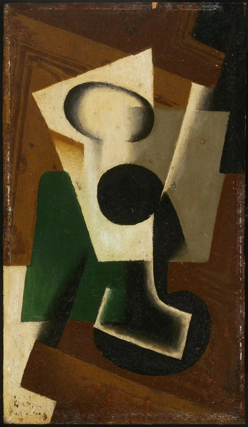 Natura morta con bicchiere - Juan Gris