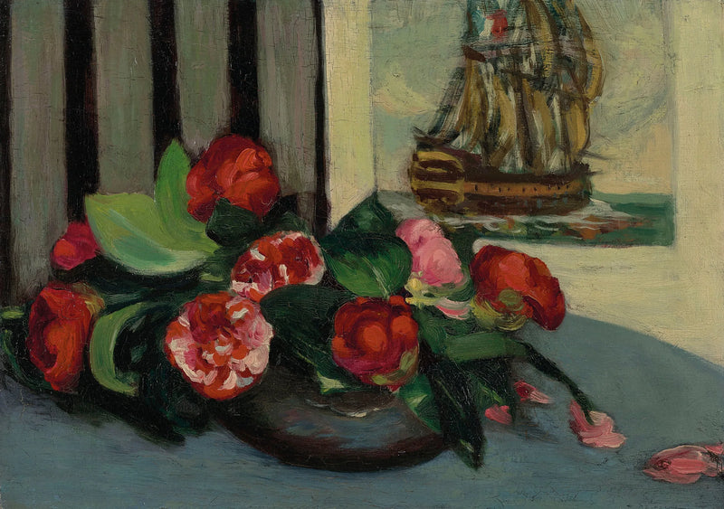 Natura morta con camellie - Louis Anquetin