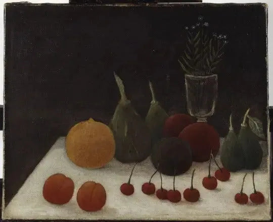 Natura morta alle ciliegie - Henri Rousseau