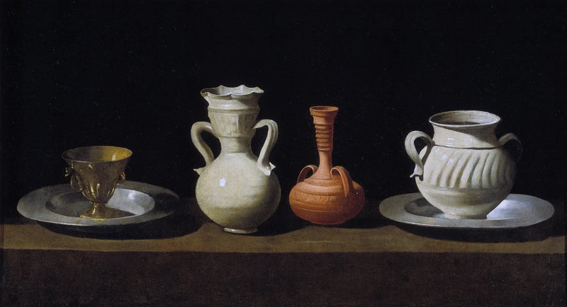 Natura morta con brocche - Francisco de Zurbarán