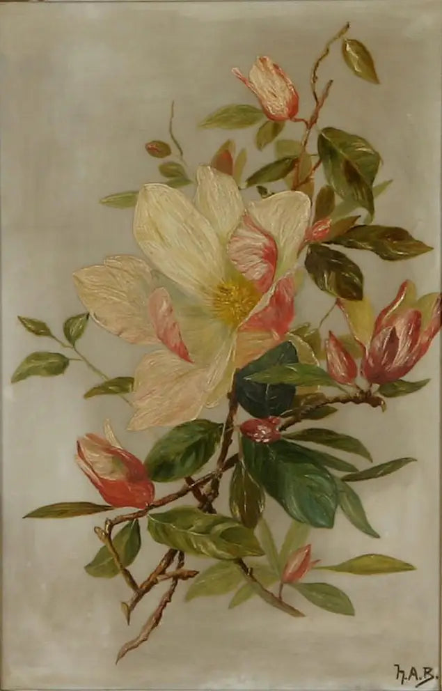 Natura morta con fiori. - H. A. Brendekilde