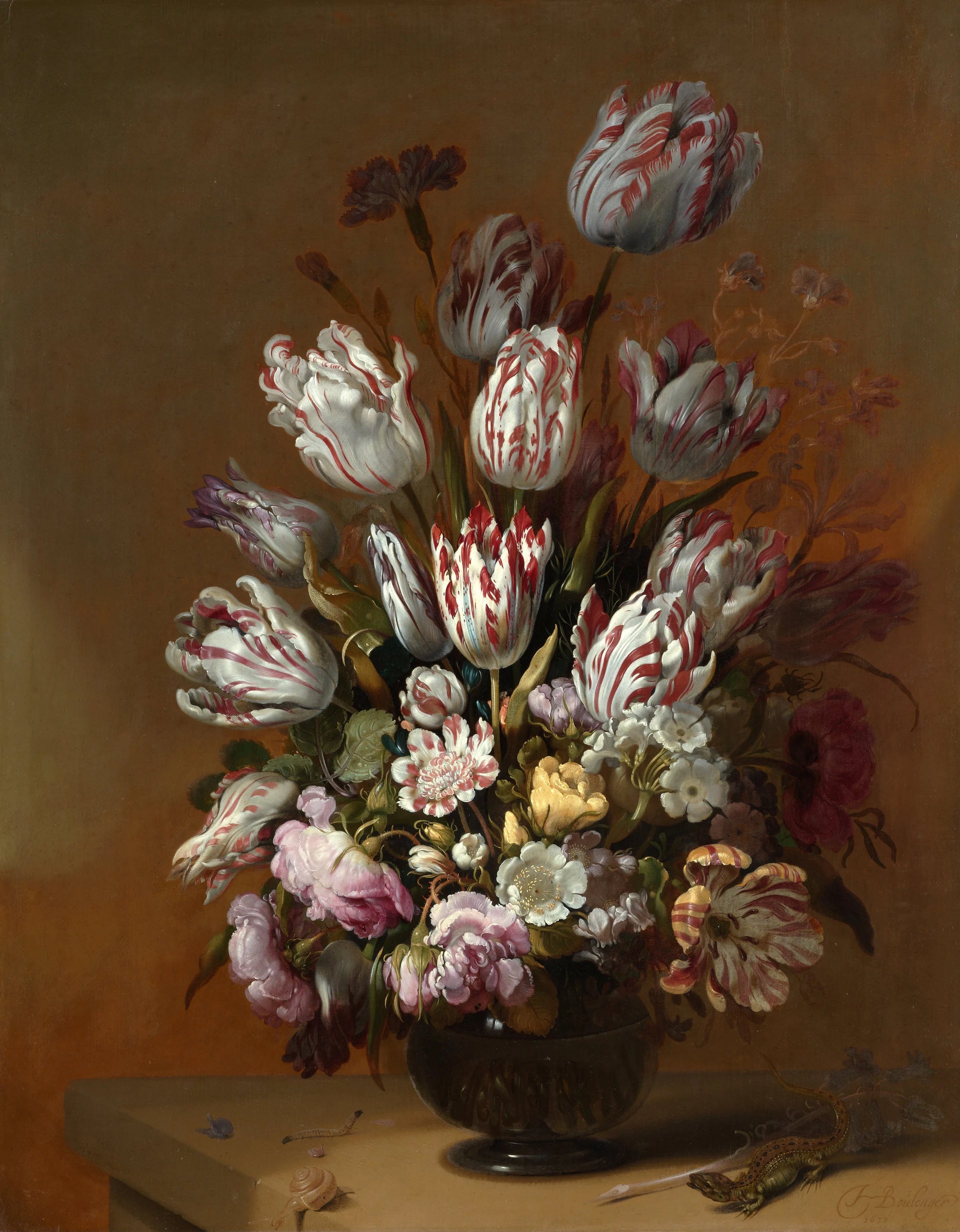 Nature morte aux fleurs - Hans Gillisz. Bollongier