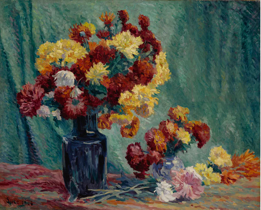 Natura morta con fiori - Maximilien Luce