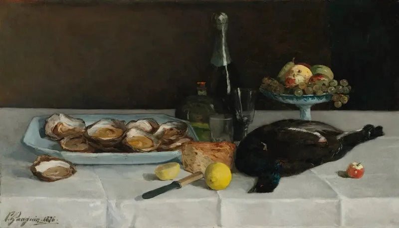 Natura morta con ostriche - Paul Gauguin