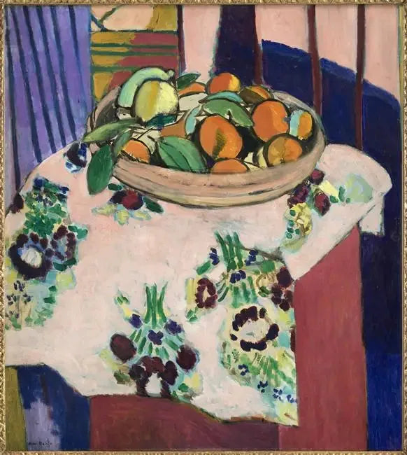 Nature morte aux oranges - Henri Matisse image 1 tableau peint à l’huile sur toile