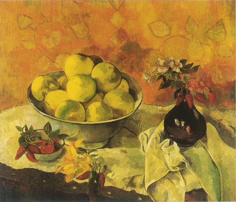 Natura morta con pompelmi - Paul Gauguin