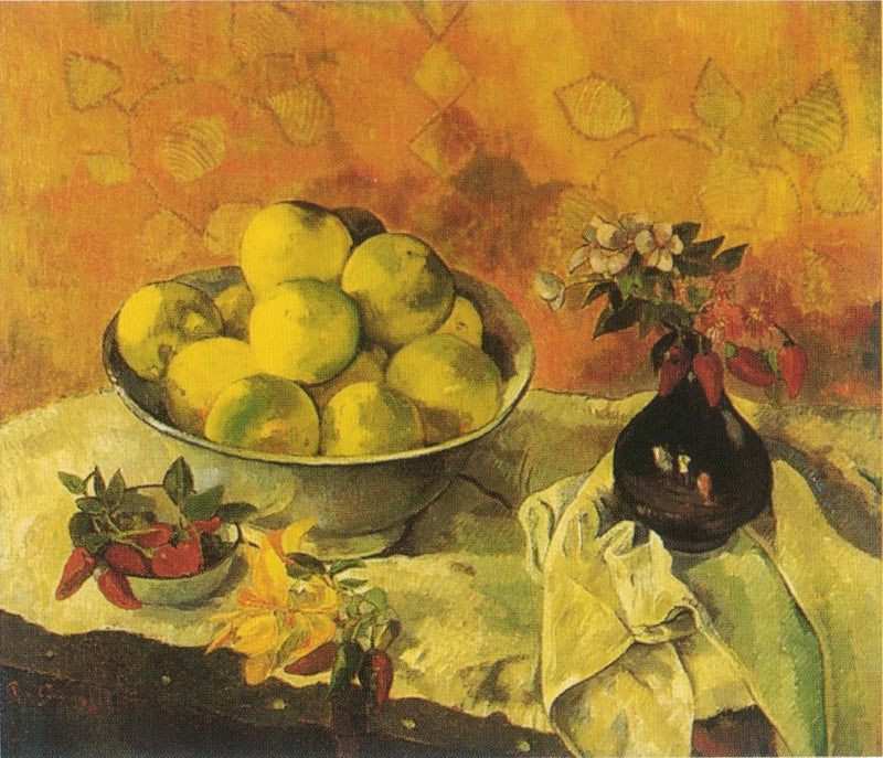 Natura morta con pompelmi - Paul Gauguin