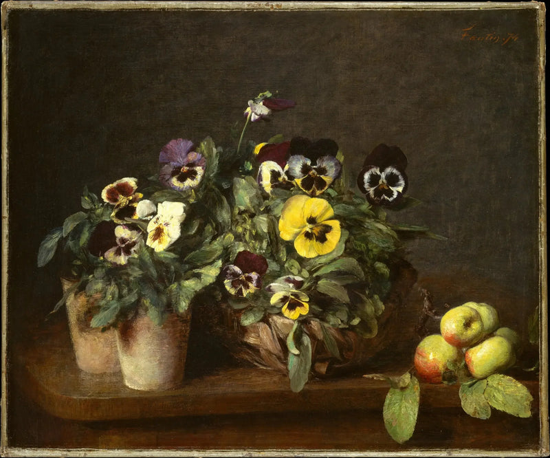 Natura morta con pensieri - Henri Fantin-Latour