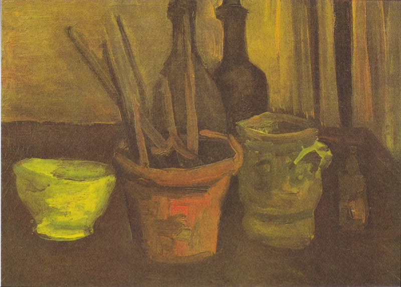 Natura morta con pennelli in un vaso - Vincent van Gogh