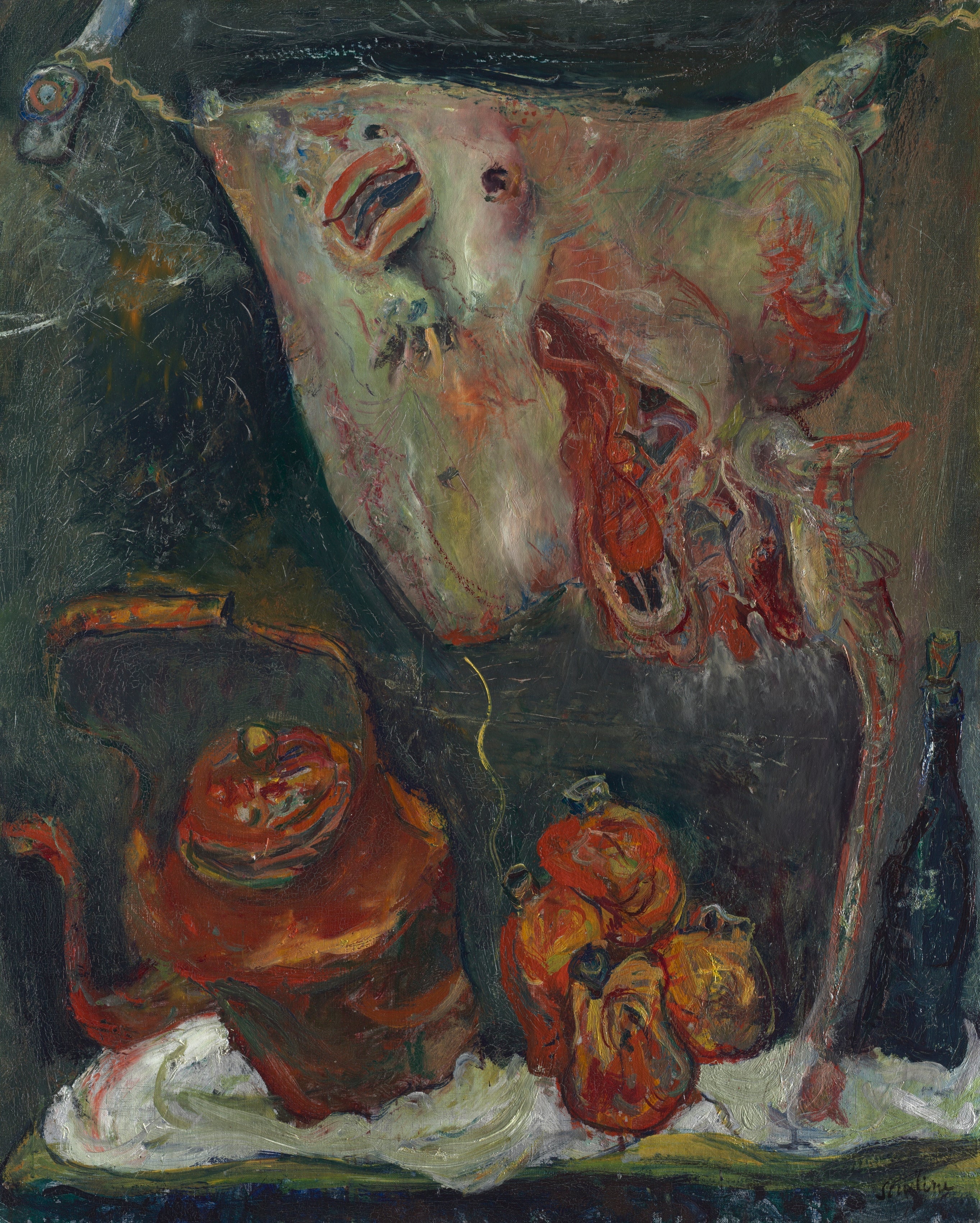 Nature morte aux raies - Chaïm Soutine image 1 tableau peint à l’huile sur toile
