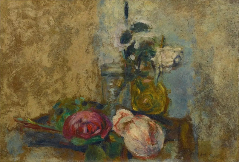 Natura Morta con Rose - Édouard Vuillard
