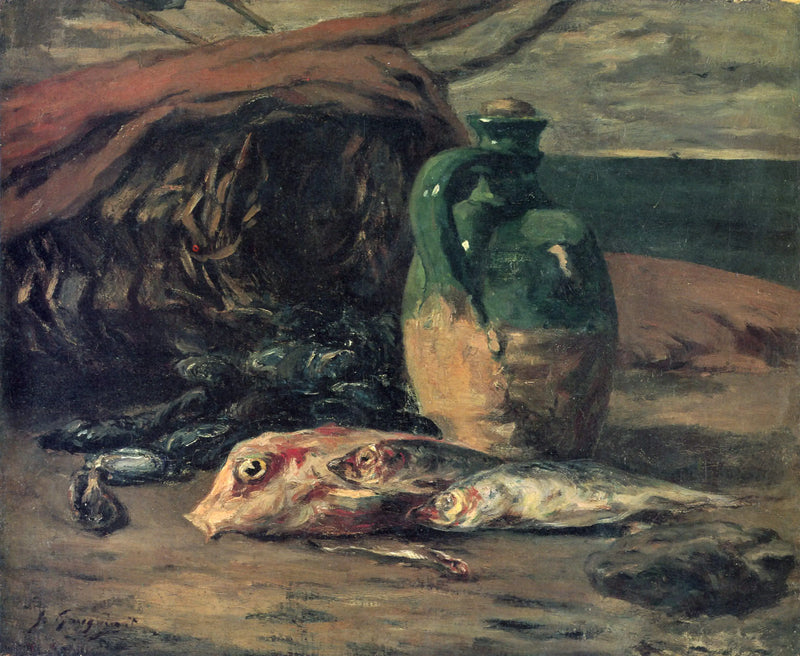 Natura morta con brocca e rossetti - Paul Gauguin