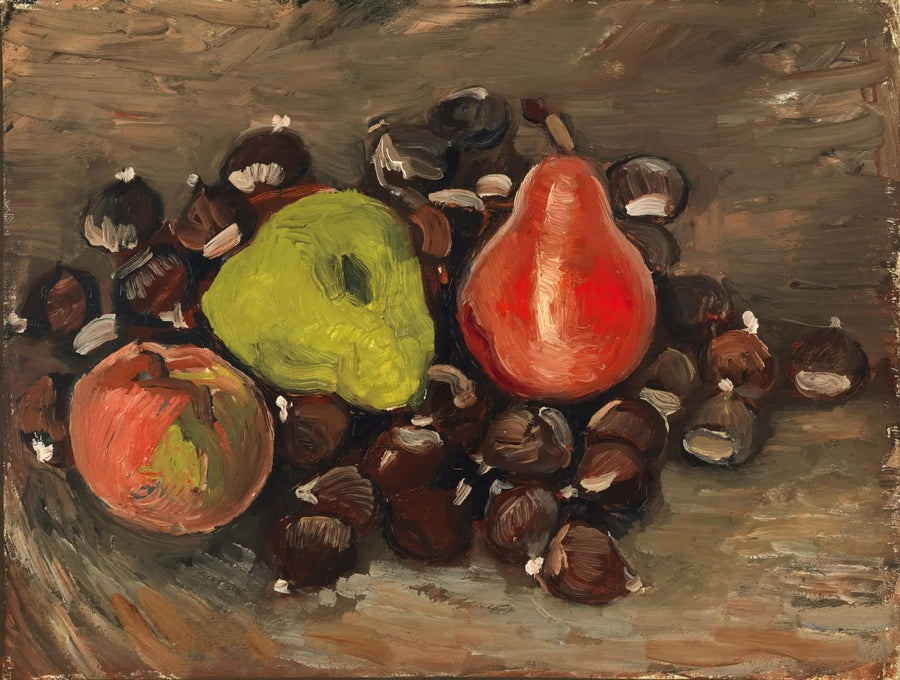 Natura morta con frutta e castagne - Vincent van Gogh