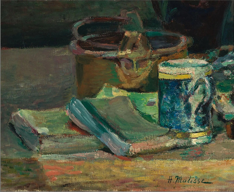 Natura morta con libri - Henri Matisse