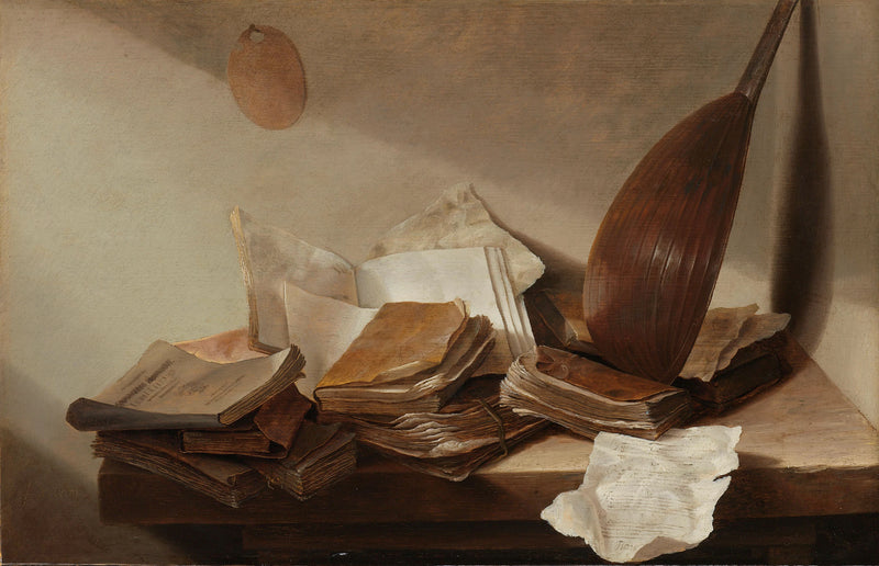 Nature morte avec des livres - Jan Davidszoon de Heem