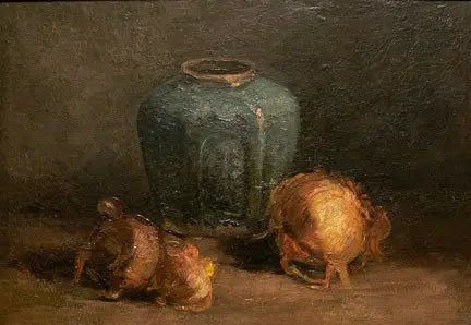 Natura morta con vaso di zenzero e cipolle - Vincent van Gogh