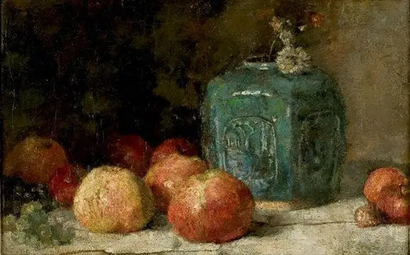 Natura morta con vaso di zenzero e mele - Vincent van Gogh