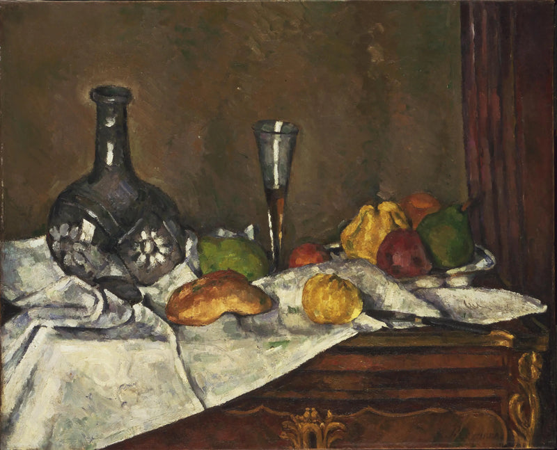 Natura morta con un dessert - Paul Cézanne