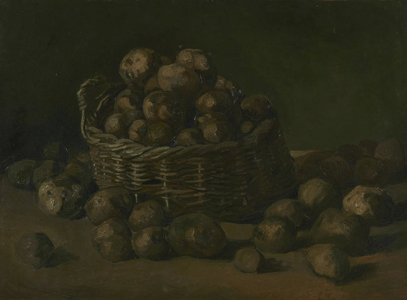 Natura morta con un cesto di patate - Vincent van Gogh