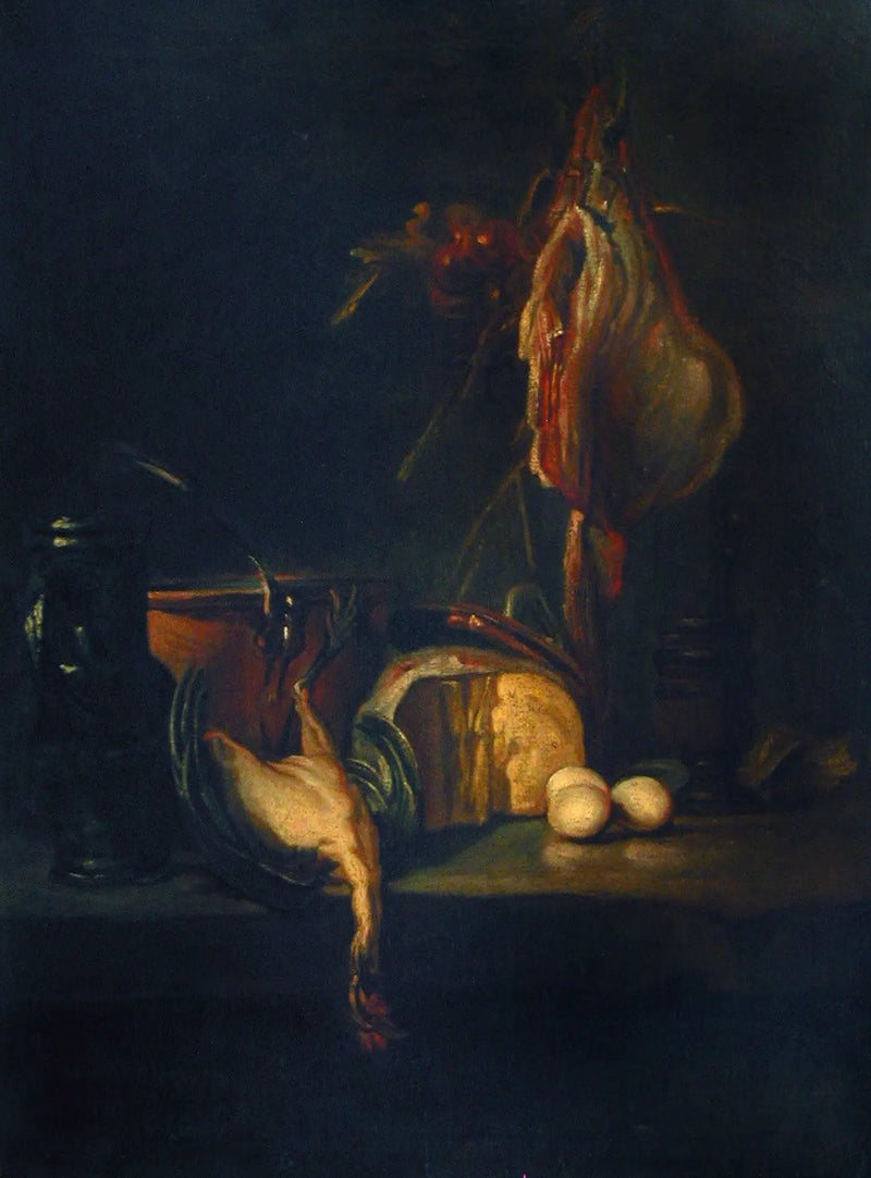 Natura morta con una razza - Jean Simeón Chardin