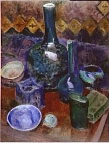 Natura morta blu - Robert Delaunay