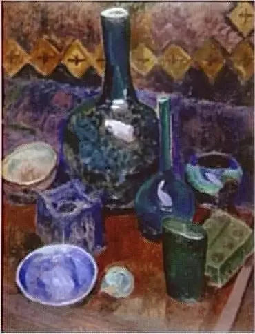 Natura morta blu - Robert Delaunay
