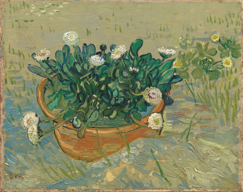 Natura morta: ciotola con margherite - Vincent van Gogh