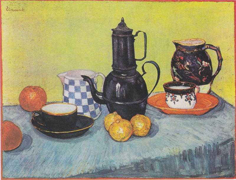 Natura morta con caffettiera - Vincent van Gogh