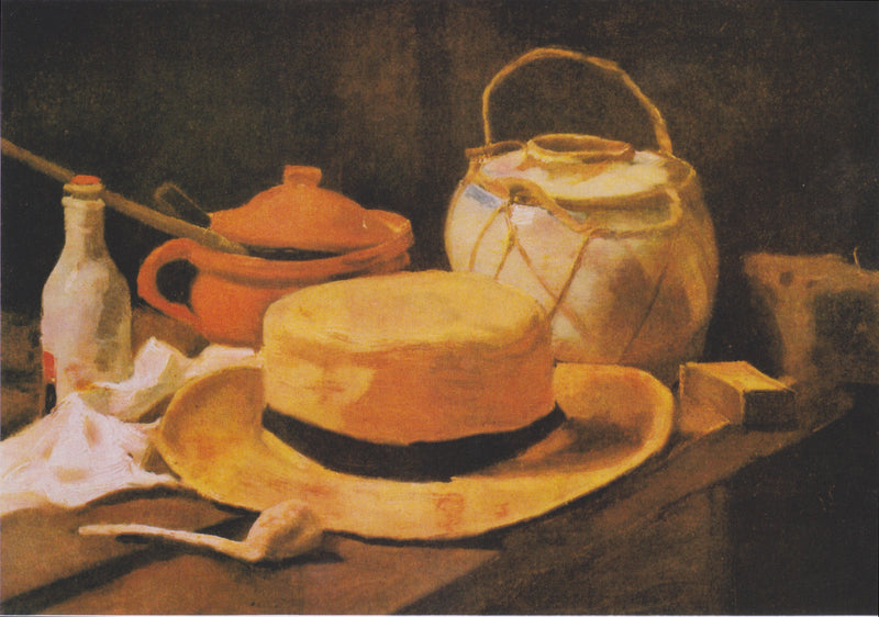 natura morta con cappello di paglia - Vincent van Gogh