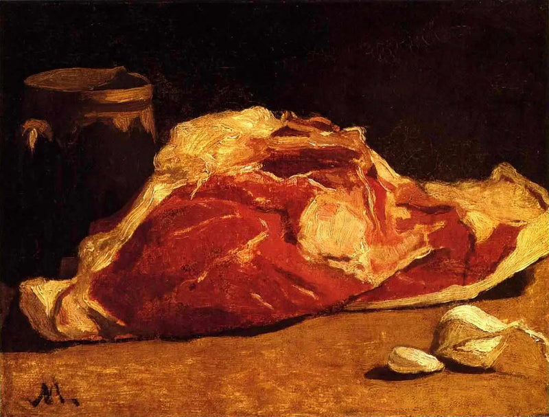 Natura Morta, il quartiere della carne - Claude Monet