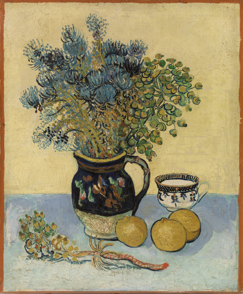 Natura morta: maiolica con fiori selvatici - Vincent van Gogh