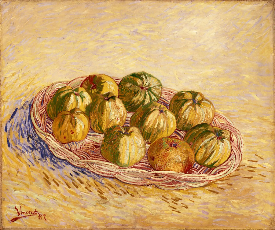Natura morta, cesta di mele - Vincent van Gogh