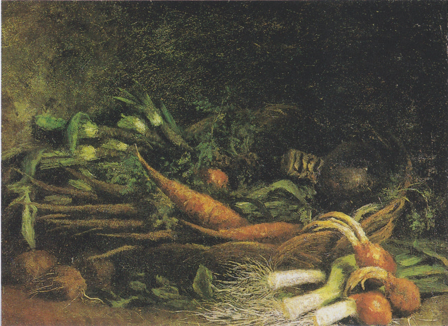 Natura morta con un cesto di verdure - Vincent van Gogh
