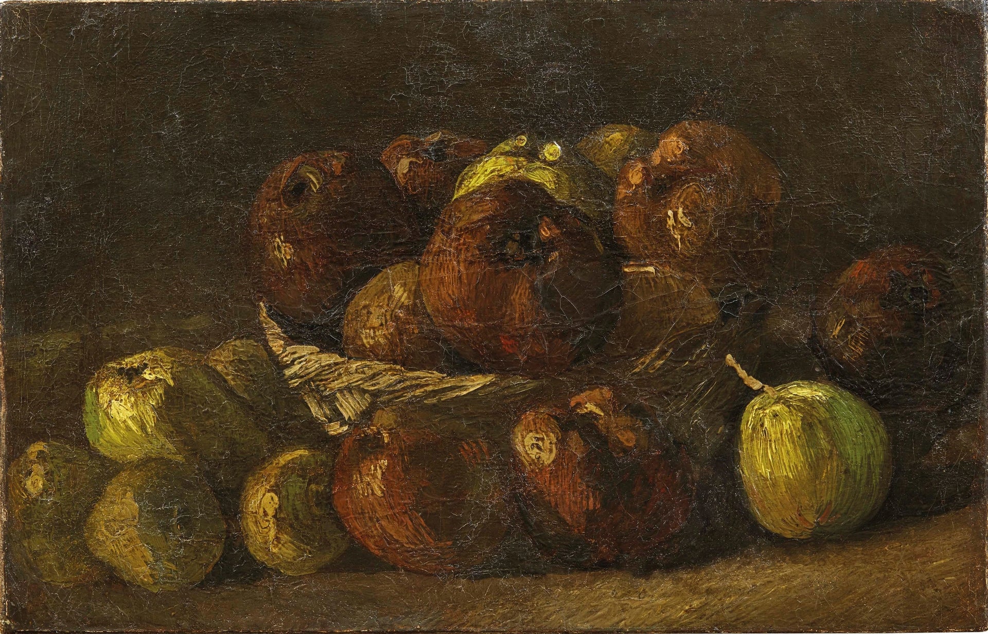 Nature morte au panier de pommes F115 JH935 — Vincent van Gogh