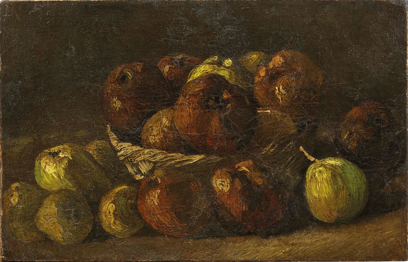 Natura morta con cesto di mele - Vincent van Gogh