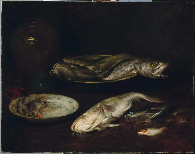 Natura morta - Pesce - William Merritt Chase