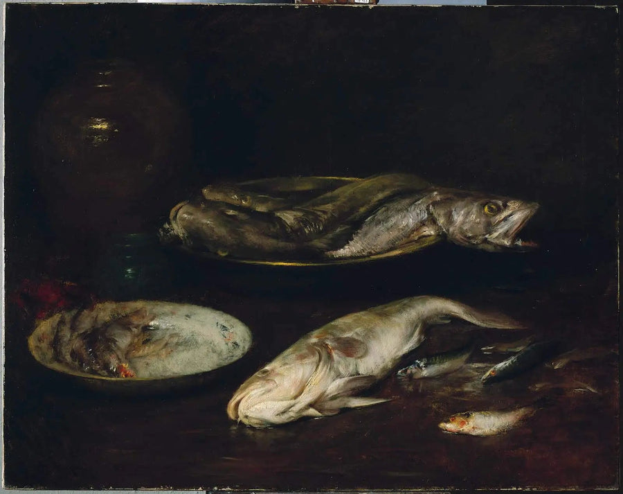 Natura morta - Pesce - William Merritt Chase